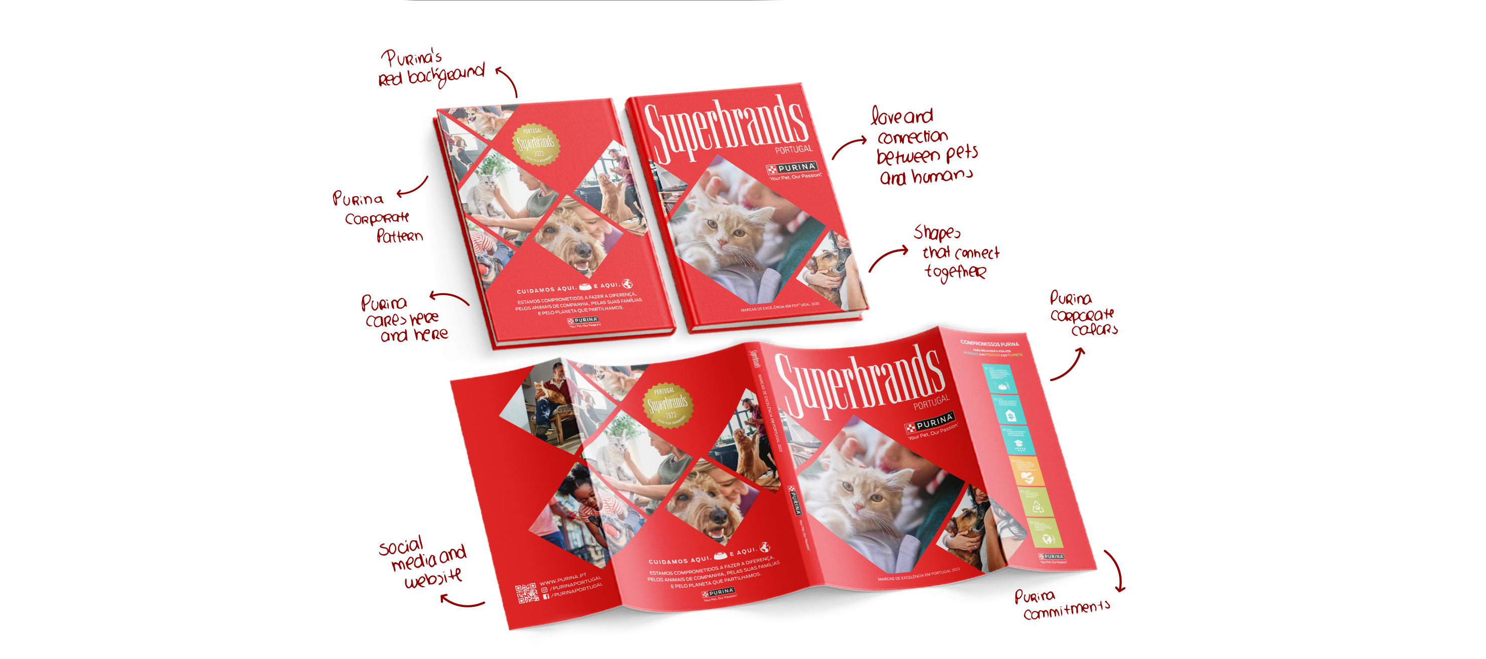 Purina point-of-sale posters and dog cutout